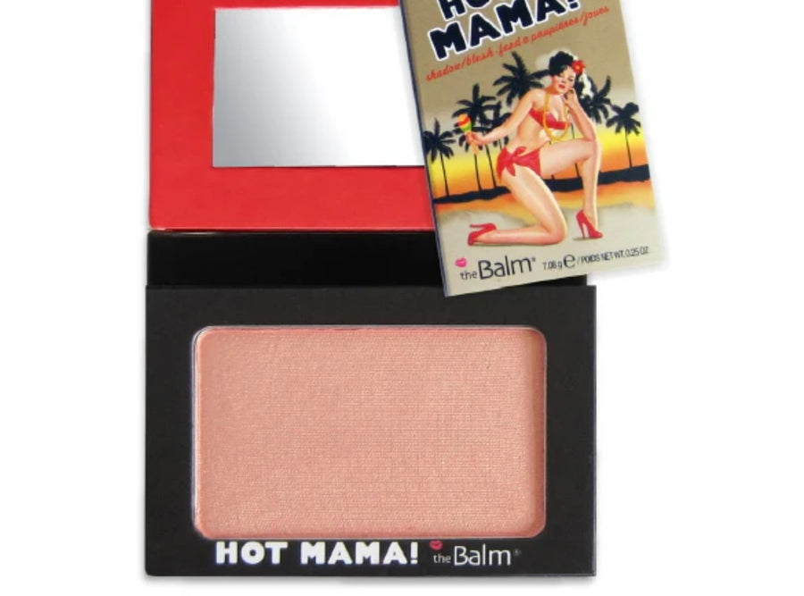 theBalm Hot Mama Shadow Blush - Peachy Pink