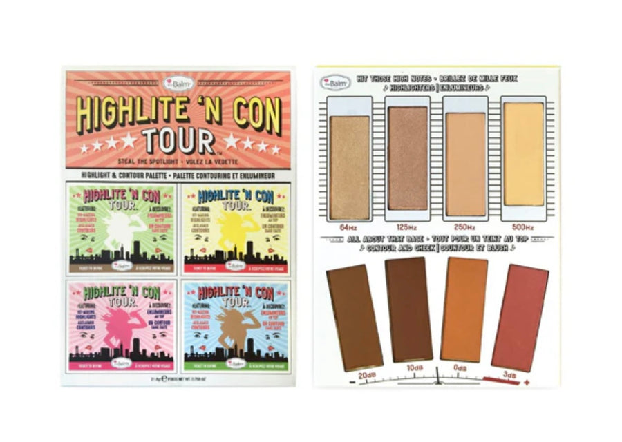 theBalm Highlite N Con Tour Palette