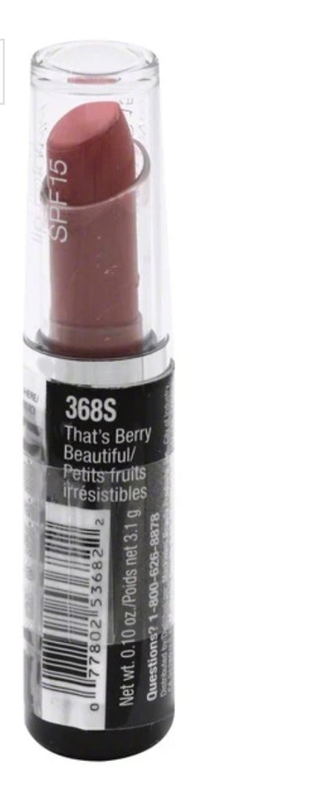 WET N WILD MEGA SHIELD LIP COLOR SPF 15