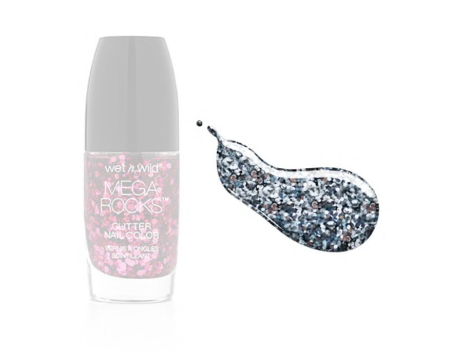 WET N WILD Megarocks Glitter Nail Color
