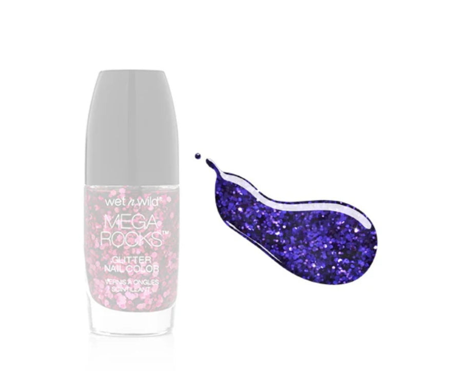 WET N WILD Megarocks Glitter Nail Color