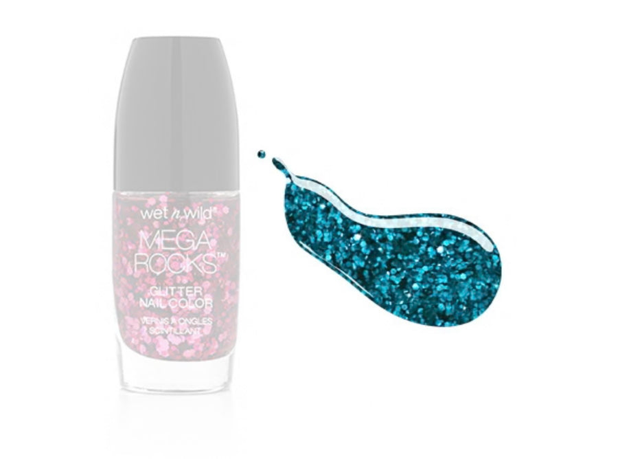WET N WILD Megarocks Glitter Nail Color