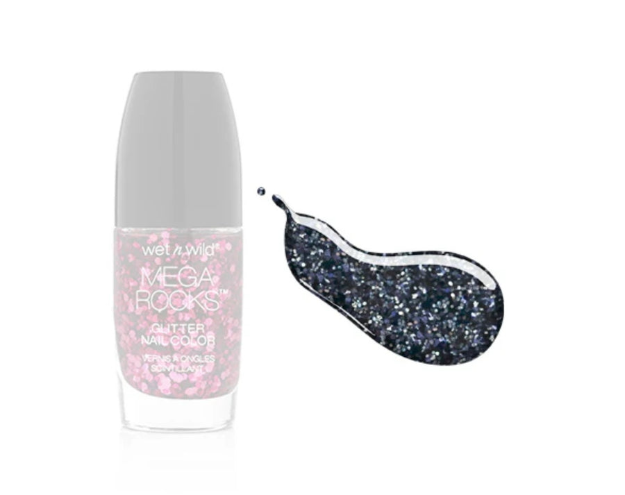 WET N WILD Megarocks Glitter Nail Color