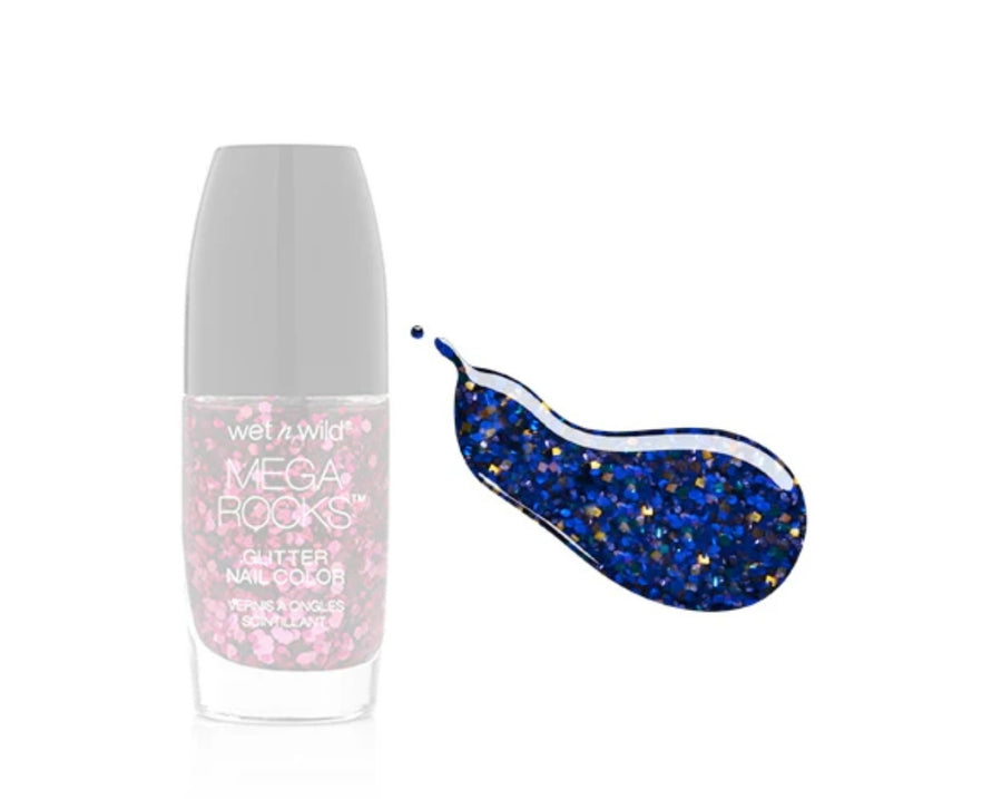 WET N WILD Megarocks Glitter Nail Color