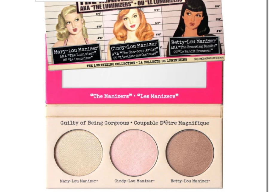 theBalm theManizer Sisters - The Luminizers Palette