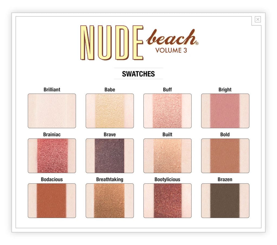 theBalm Nude Beach Eyeshadow Palette