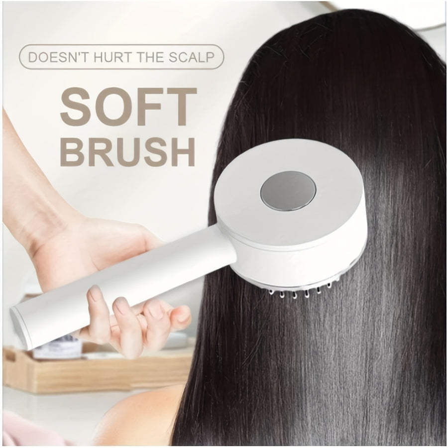 One-Click Self-Cleaning Hair Brush | 3D Air Cushion for Healthy Hair