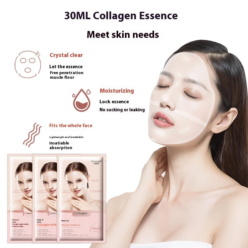 Water-sensitive Collagen Lotion Mask Box - Luniva