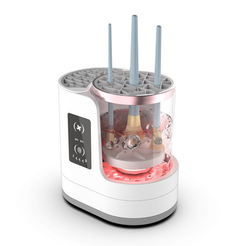 Electric Makeup Brush Cleaner Rechargeable Makeup Brushes Cleaning Tool Automatic Makeup Brush Cleaning Stand Device - Luniva