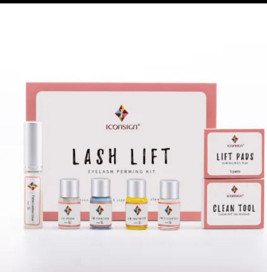 Lash lift and perm kit for at-home use – long-lasting eyelash curling system with safe, gentle formula