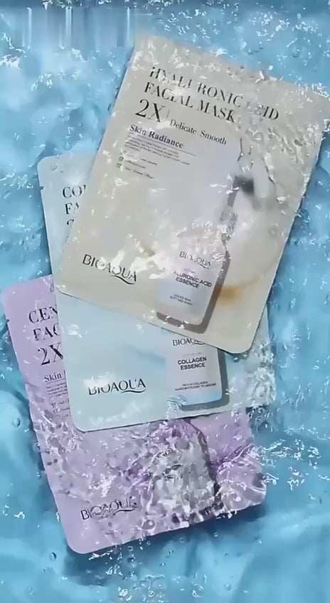 20 pack collagen face mask moisturizing  mask hyaluronic acid